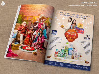 Magazine AD Design brand identity design agency