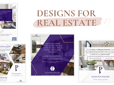 Real Estate Instagram designs branding instagram real estate social social media