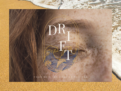 Drift logo branding branding design logo logodesign skincare