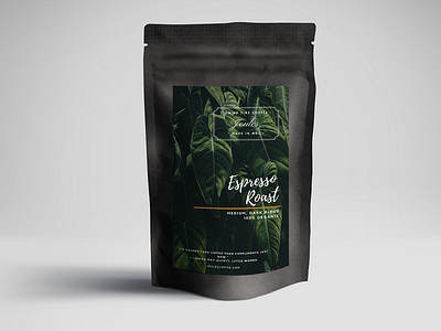 Coffee project label product