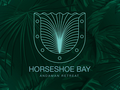 Horeseshoe Bay graphic design logo