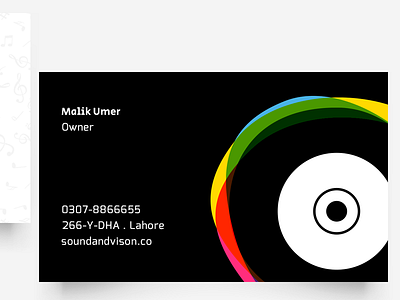 Business Card For Client 