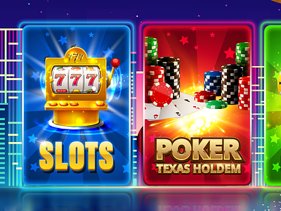 Lobby screen for casino games