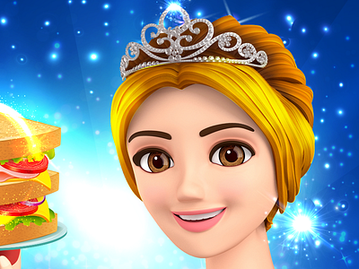 Launcher Icon For Kids Princess Game