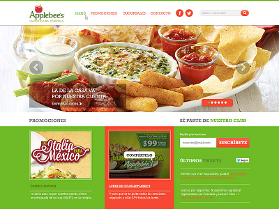 Sitio Applebees