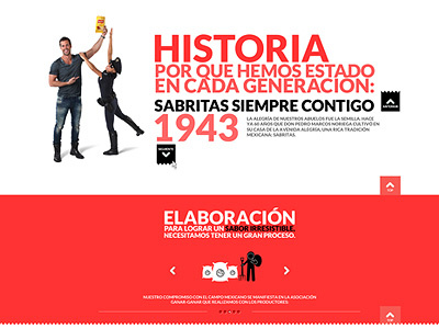 Propuesta sitio Papas Sabritas layout sabritas web design website