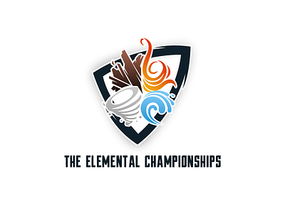 Elemental Championships Logo elements esports logo logo design logodesign