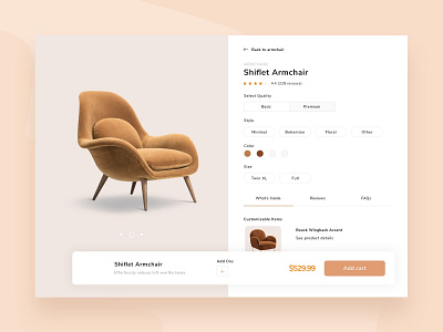 Furniture Catalog Website booking buy cart catalog clean dashboard detail furniture ikea payment popular portfolio product shopping soft uidesign web design website