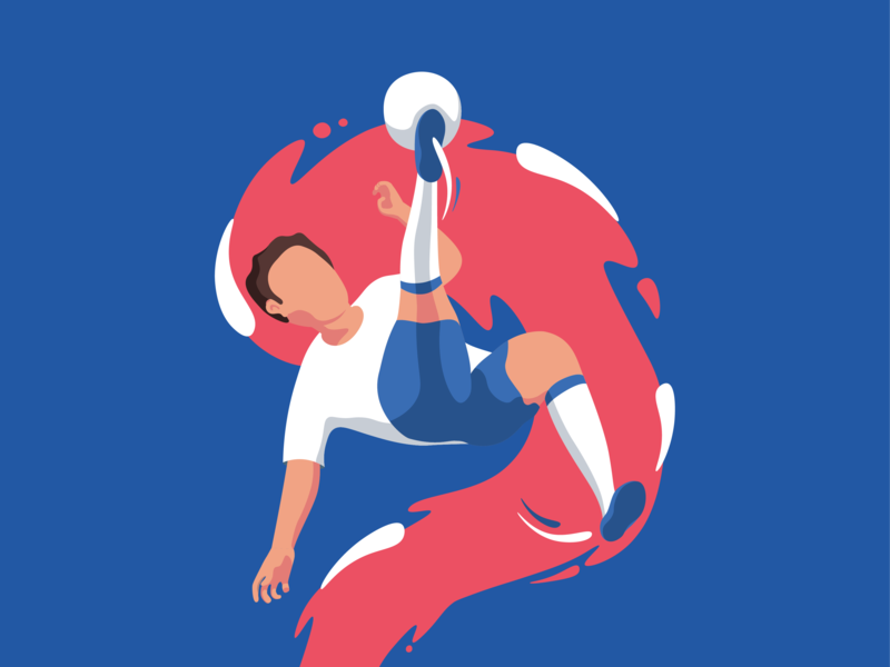 Soccer character by Frederik Rasmussen on Dribbble