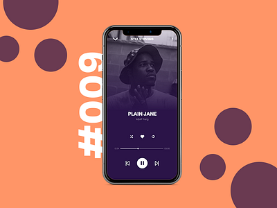 Daily UI #009 / Music Player