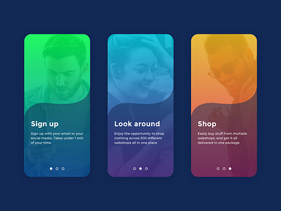 Daily UI #023 / Onboarding 023 adobe adobe xd app branding challenge colors daily daily 100 challenge daily ui design illustration illustrator iphone pink purple red typography ui ux