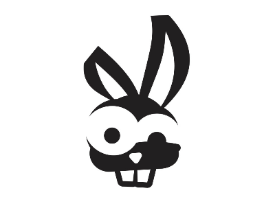 Twitchy Rabbit logo rabbit thirtylogos twitchy rabbit