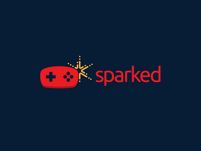 Sparked logo redgamepad spark thirtylogos