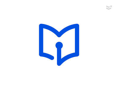 BookWorm™ book bookworm logo logodesign thirtylogos worm