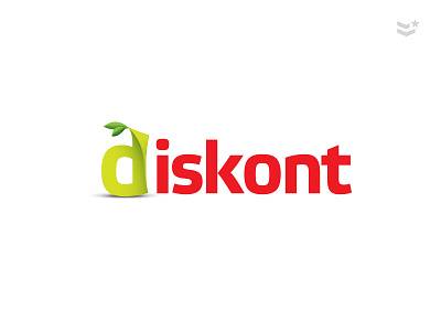 Diskon dsikont fruit store local store logo store
