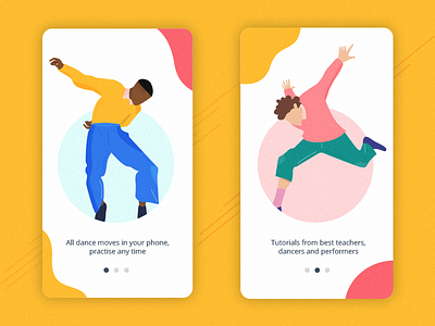 Dance App Illustrations