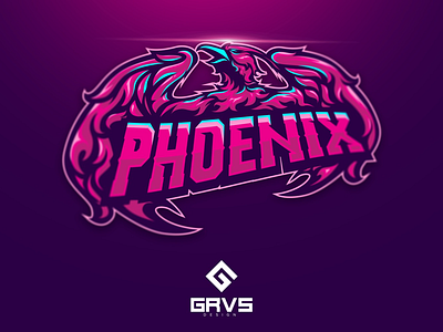 Phoenix Gaming Logo Designs Themes Templates And Downloadable Graphic Elements On Dribbble phoenix gaming logo designs themes