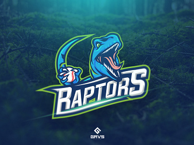 Raptors Baseball Team baseball design graphic logo mascot raptors sport