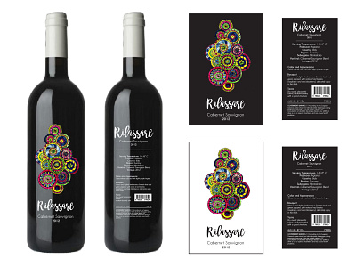 Wine label design