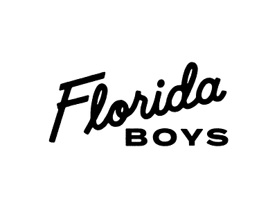 Florida Boys Lettering branding drawing hand lettering illustration lettering line art logo logo design type typography