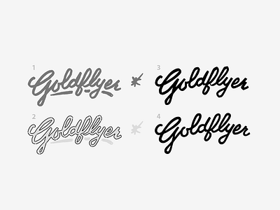 Goldflyer Lettering Progres hand lettering illustration lettering sketch twitter typography