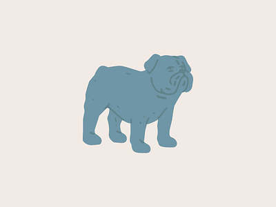 Puppy Duke animal animal icon branding bulldog design dog drawing illustration line art logo