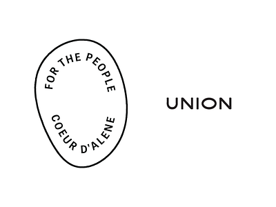 Union Stamp illustration lettering type typography