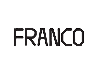 Franco Alternate Word Mark