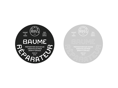 Baume Label Concept illustration label lettering product type typography