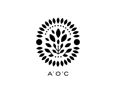 AOC Badge badge branding icon illustration logo nature