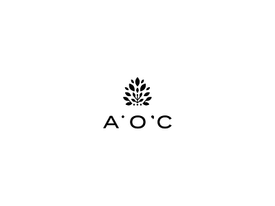 AOC Icon badge badge design icon illustration logo logo design type typography