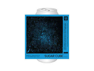 Sugar Cube Label Artwork