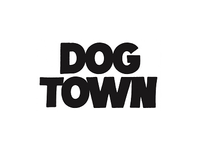 Dogtown Wordmark Concept branding lettering logo logo design type typography