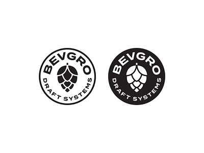 BevGro Badge branding design icon logo logo design type typography