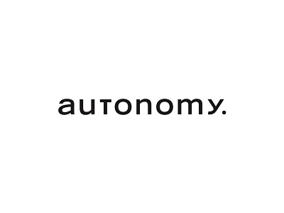 Autonomy Word Mark branding logo design logos type typography