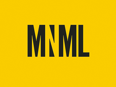 Mnml masthead and colour scheme editorial design logo masthead minimalist vector