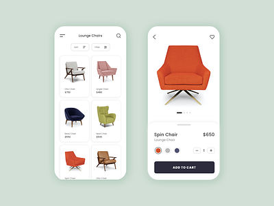 Ecommerce App - Furniture