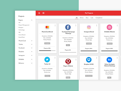 Project Management System cms hr project management team ui ux