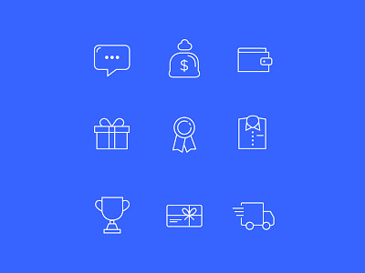 Ecommerce Icons buy ecommerce icons line minimal money payment shop