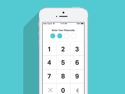 Check Payment App app iphone key pad minimal minimalism minimalist mobile pin pad