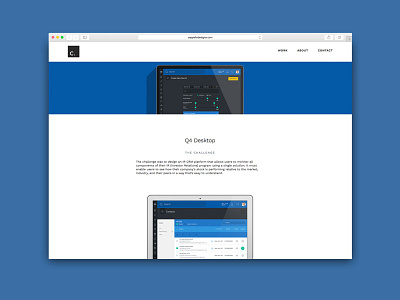 Portfolio Website Redesign