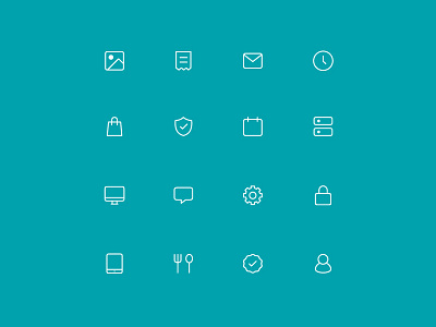 TouchBistro Icon Set