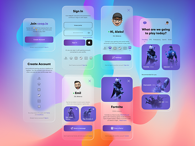 Gaming App Concept