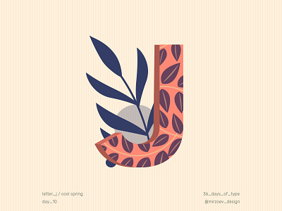 Day 10 / Letter J 36 days of type 36days 36daysoftype 36daysoftype letterdesign alphabet coming comingsoon coolspring day10 graphicdesign j logo logodesign spring