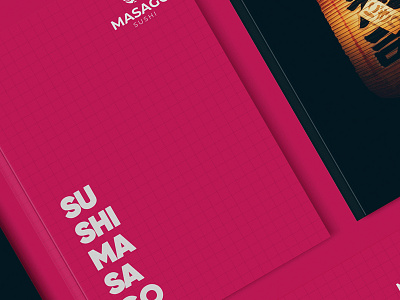 MASAGO SUSHI Branding cafe graphic instagram logo logobranding logodesign redesign socialmedia sushi sushirestaurant