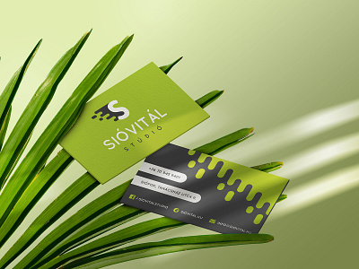 SióVitál — Branding Identity Design branding businesscard design illustration landing page logo minimal page studio ui uidesign ux vector