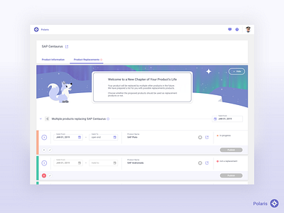 Product Lifecycle UI – Polaris