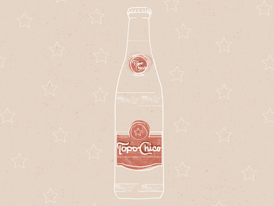 Topo Chico Print boho creative design drink fun graphic design illustration print sparkling water topo chico