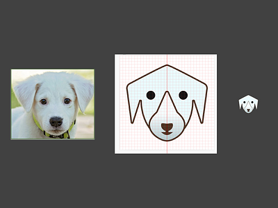 IconPuppy icon icon design pixel perfect puppy sketch