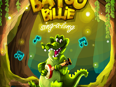 Ipad game concept Bayou Billie alligator android app children crocodile design game ipad iphone sing tablet